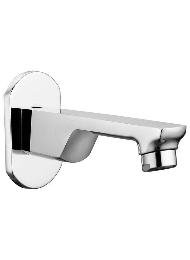 ALTON QDRL5905, Brass, Bath Tub Spout with Wall Flange, Silver - Image 1